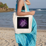 The Purple Turtle Twist Beach Tote