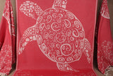 The Original Red Turkish Turtle Beach Towel