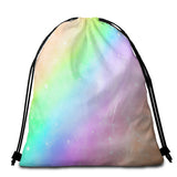 Rainbow Delight Round Beach Towel