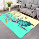 The Dreamcatcher and Sea Turtle Floor Mat