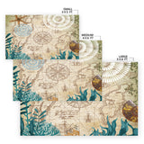 Nautical Chart Floor Mat