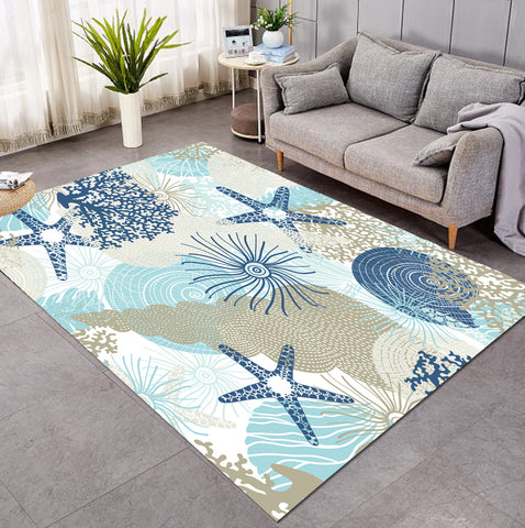 Beach Treasures Rug