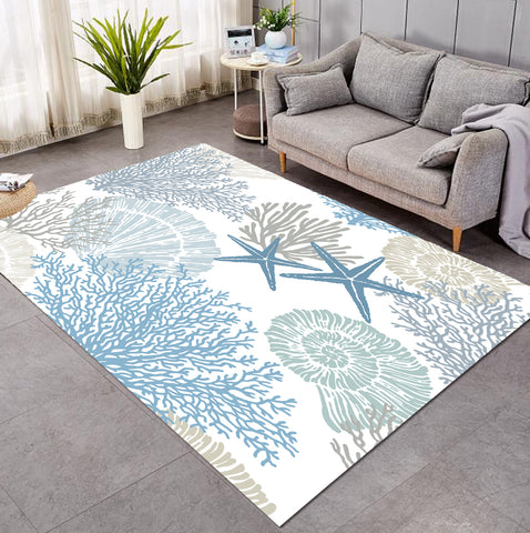 Coastal Coral Rug