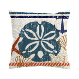 Beachy Sand Dollar Outdoor Cushion Cover