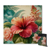 Hibiscus Flower Sand Free Towel