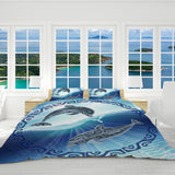 Polynesian Passion Reversible Bedcover Set