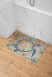 Sea Turtle Island Bath Mat