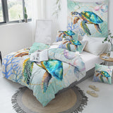 Dreamy Sea Turtle  Quilt Cover Set