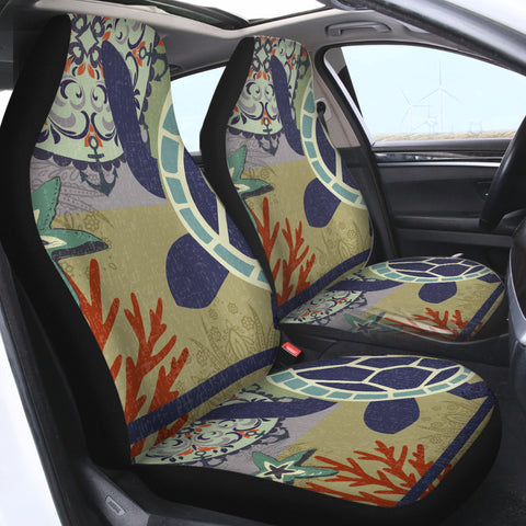 Sea Turtle Passion Car Seat Cover