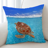 Sea Turtle Outdoor Cushion Cover
