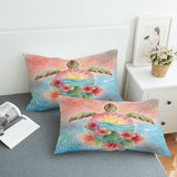 Sea Turtle Sunrise Quilt Set