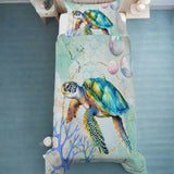 Dreamy Sea Turtle Toddler Bed Set