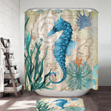 Seahorse Love Shower Curtain