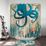 Octopus Love Shower Curtain