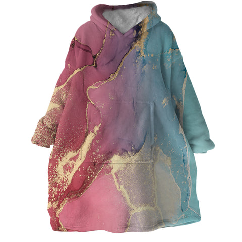 Budelli Beach Wearable Blanket Hoodie