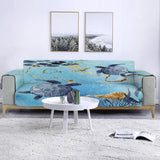 Golden Sea Turtle Bay Sofa Cover