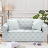 Coral Mint Couch Cover