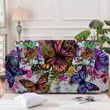 Tropical Butterflies Couch Cover