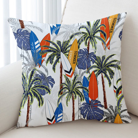 Tropical Surfer Outdoor Cushion Cover