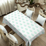 Coral Mint Tablecloth