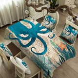 Octopus Love Tablecloth