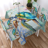 Dreamy Sea Turtle Tablecloth