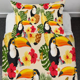 Tropical Toucan Toddler Bed Set