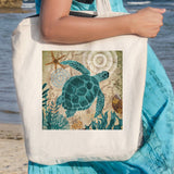 Sea Turtle Love Beach Tote