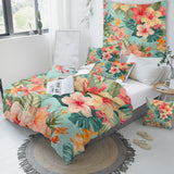 Hibiscus Passion Quilt Cover Set