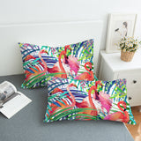 Flamingo Passion Quilt Cover Set