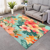 Hibiscus Passion Floor Mat