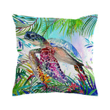 Tropical Sea Turtle Outdoor Cushion Cover