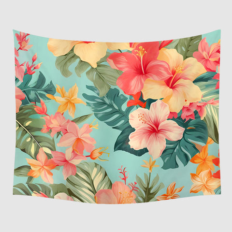 Hibiscus Passion Tapestry