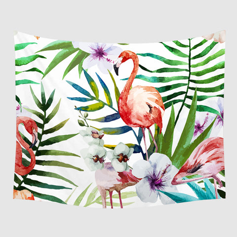 Flamingo Tropics Tapestry