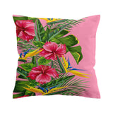 Tropical Weekend Pink Outdoor Cushion Cover