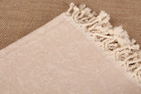 Beige Turtle Turkish Beach Towel