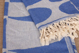 Blue Turtle Turkish Beach Towel