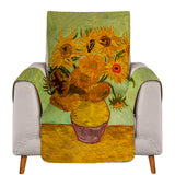 Van Gogh Sunflowers Sofa Cover