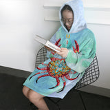 The Royal Crab Wearable Blanket Hoodie