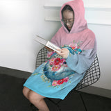 The Queen of Whales Wearable Blanket Hoodie