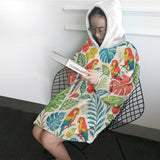 Classic Tropical Wearable Blanket Hoodie