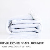 The Frangipani Round Beach Towel