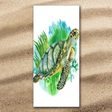 Sea Turtle Greens Jumbo Towel