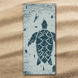 Sea Turtle Treasure Jumbo Towel