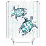 The Sea Turtle Twist Shower Curtain