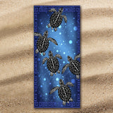 Sea Turtle Voyage Jumbo Towel