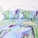 Colorful Cacti Doona Cover Set