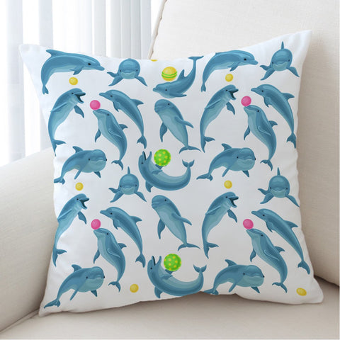 Dolphins Soul Fins Cushion Cover
