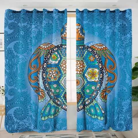 The Turtle Totem Curtains