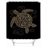 Shelly the Sea Turtle Shower Curtain